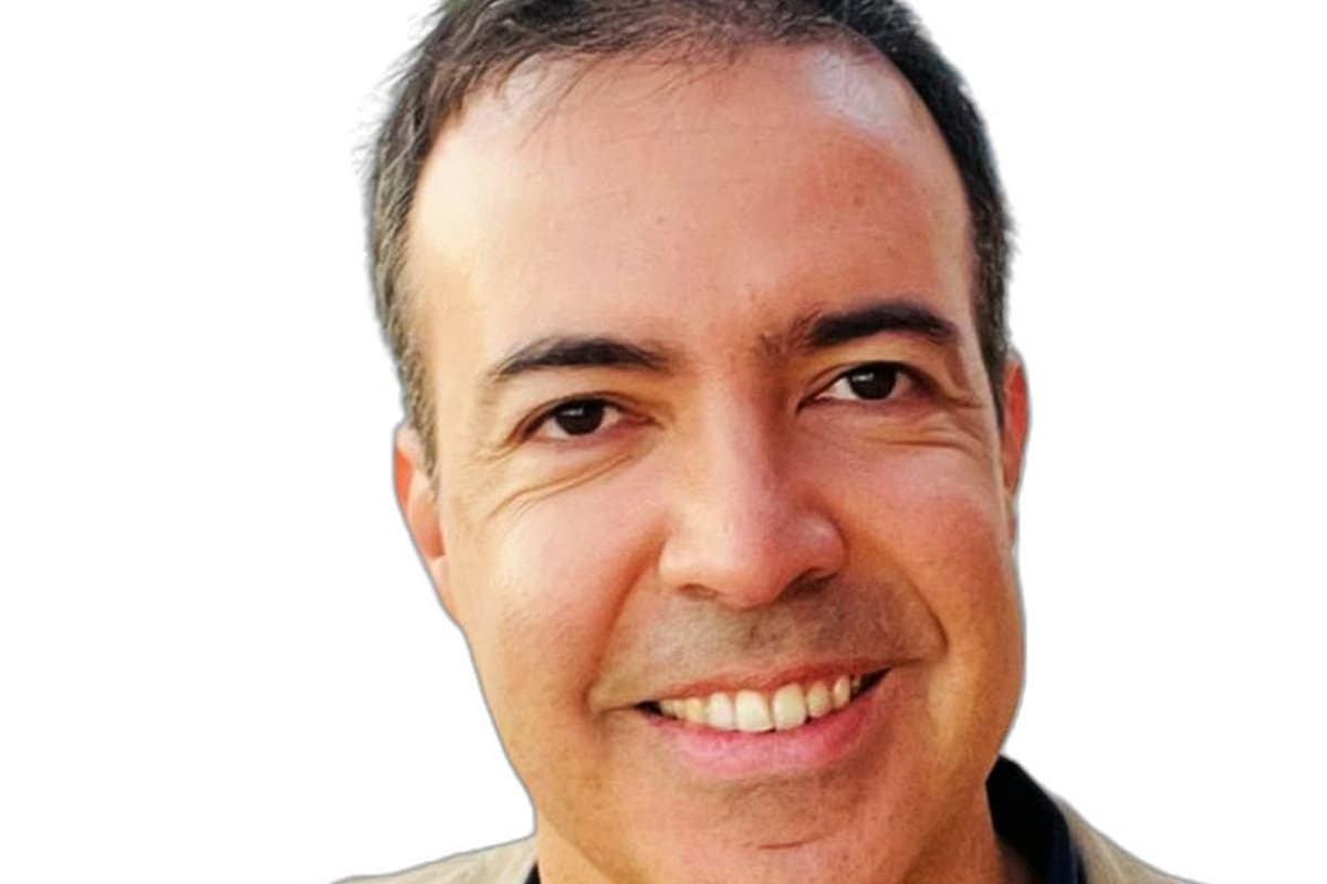 Man with short hair