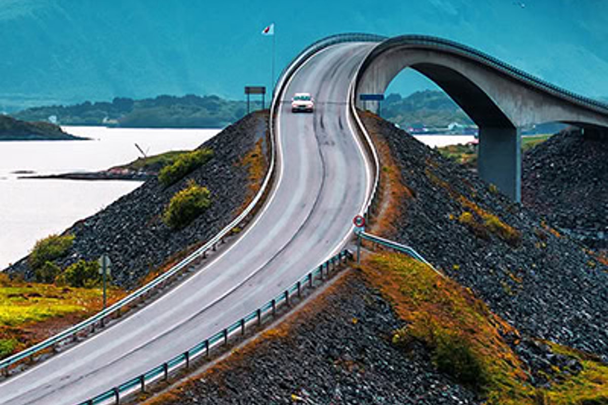 Road and bridge