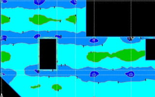 A color-coded concrete floor plate deflection and design status contour plot featuring blue, cyan, and green zones in RAM Concept, highlighting structural engineering slab design optimization.