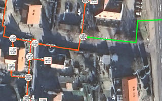 Hydraulic analysis of a utility distribution network shown in OpenUtilities sisHYD.