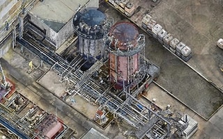 A highly detailed, real-time 3D digital twin model of a processing plant and infrastructure facility managed through PlantSight.