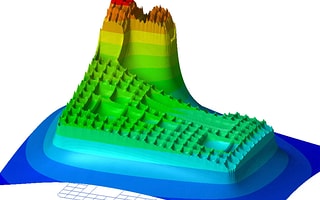 3D analysis of earth surface potentials for a grounding grid in XGSLab.