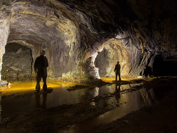 Below ground