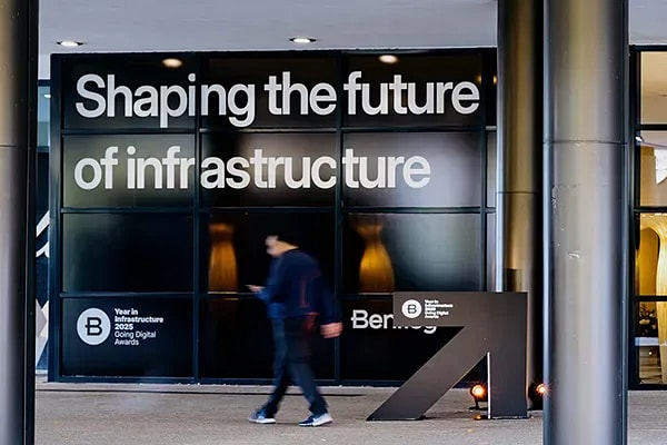 Year in Infrastructure conference background