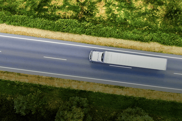 road with truck