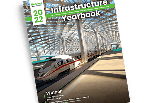 Cover image of a high-speed rail station and train