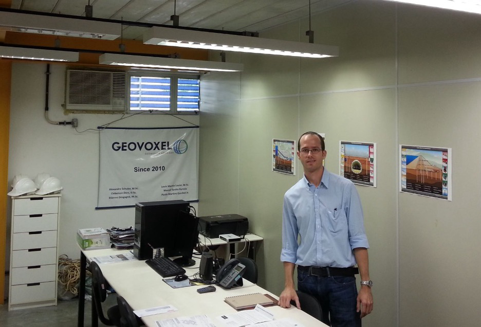 geovoxel first office rio de janeiro