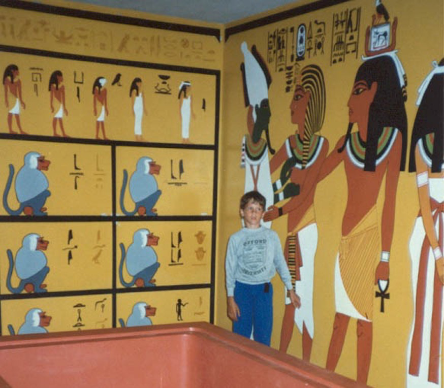 ouis martin losier king tutankhamun tomb exhibit childhood inspiration