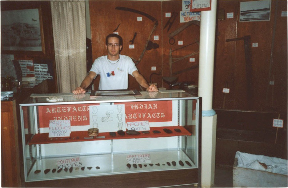 louis martin losier tracadie museum artifact exhibit