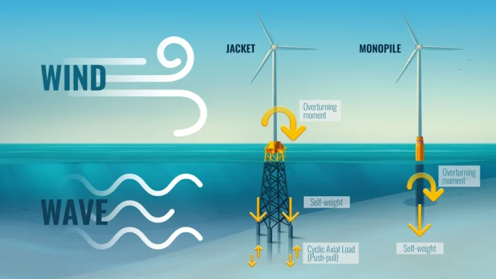 Load-transfer-mechanism-for-monopile-and-jacket-on-piles