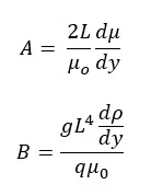 water viscosity stratified flow formula