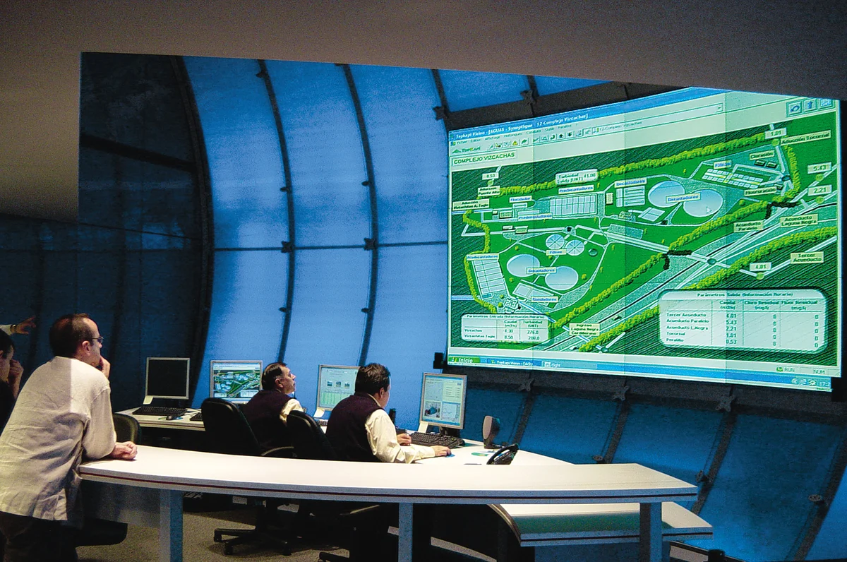 Scada Mainframe Screen