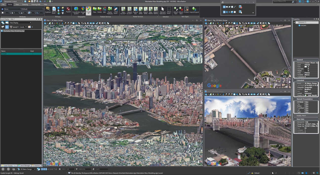 Geospatial Context - Google Photorealistic 3D Tiles