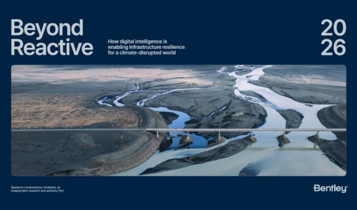 During the 2026 London Climate Action Week, Bentley Systems shared findings from a commissioned study, conducted by Verdantix, revealing a significant gap between the infrastructure sector's resilience goals and its ability to operationalise them.