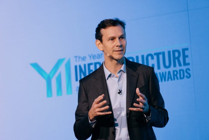 Bentley Systems CEO Nicholas Cumins. (Image courtesy of Bentley Systems)