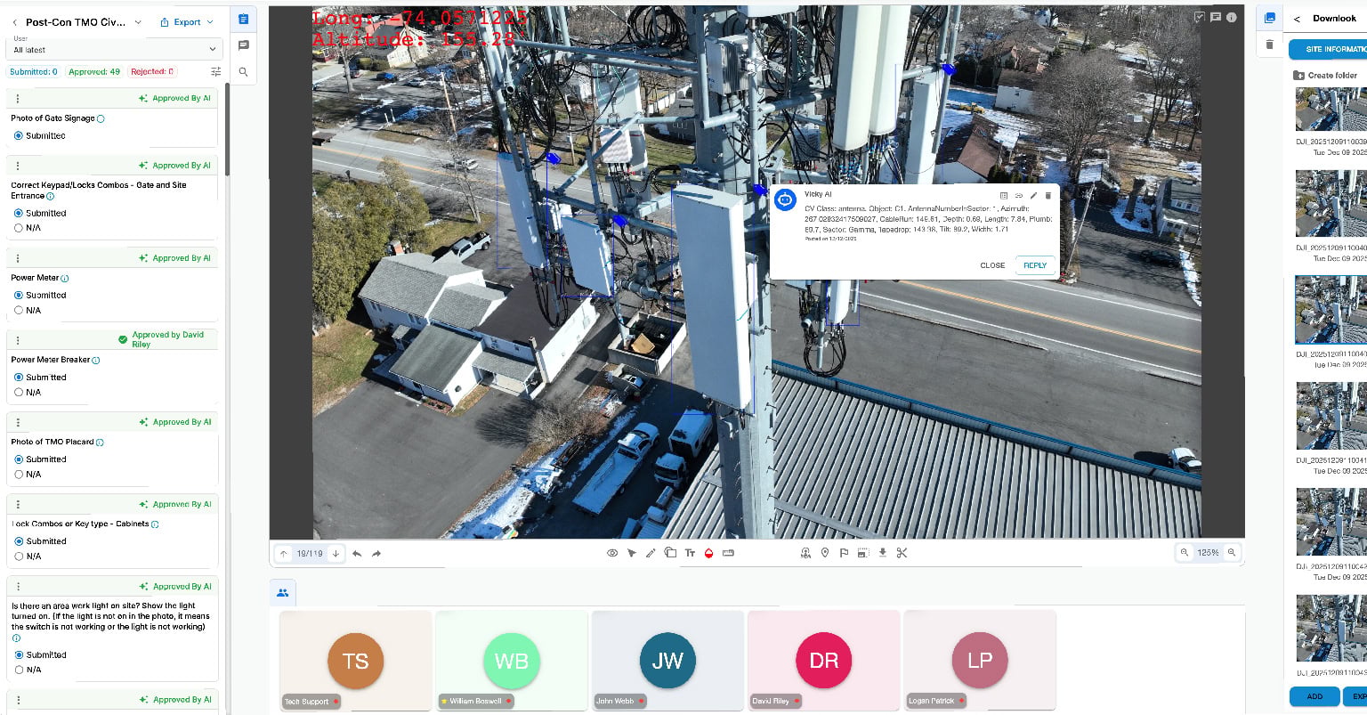 Talon transforms unstructured asset data into an intuitive, contextualized environment for AI processing and analysis. Image courtesy of Bentley Systems.