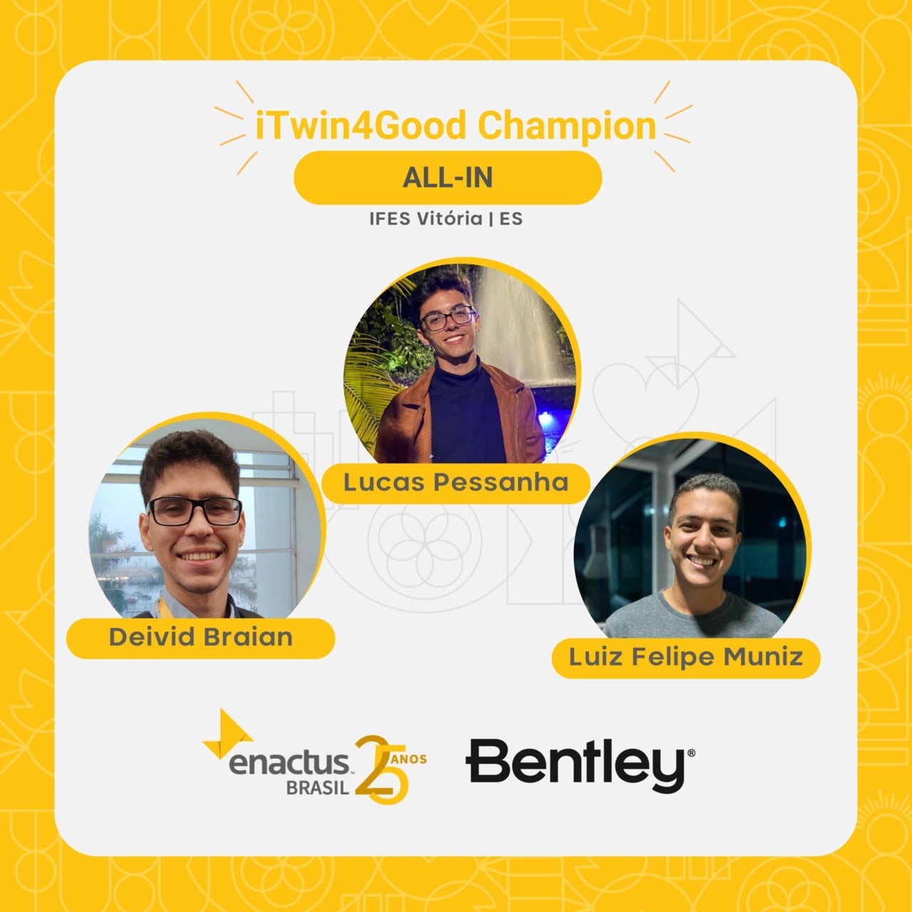 Enactus iTwin4GoodChampion Winners