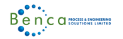 Logotipo azul y verde con un diseño de molécula y la palabra "biónica".