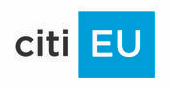 Logotipo da filial do Citibank na união europeia.
