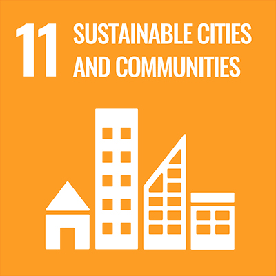 11 sustainable cities and communities.