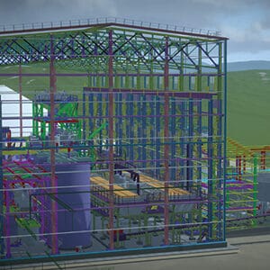 Design of processing plant in seismic region