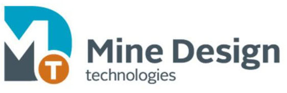 Mine Design Technologies logo featuring stylized letters "M", "D", and "T" with the full company name in gray text to the right.