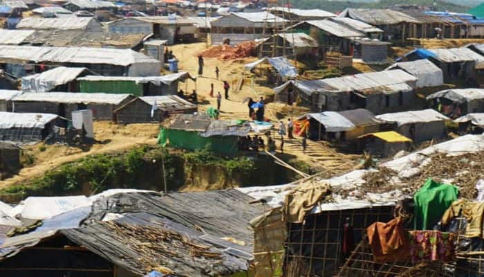 2D-Entwurf des Flüchtlingslagers Bangladesch