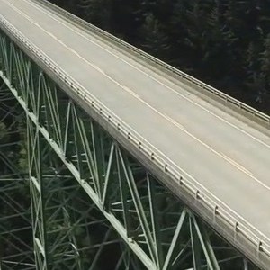 Straßenbrücke in Oregon