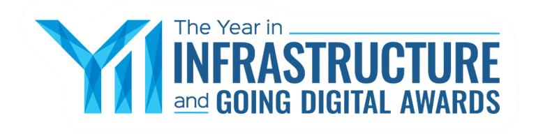 Year in InfrastructureおよびGoing Digital Awardsのロゴ