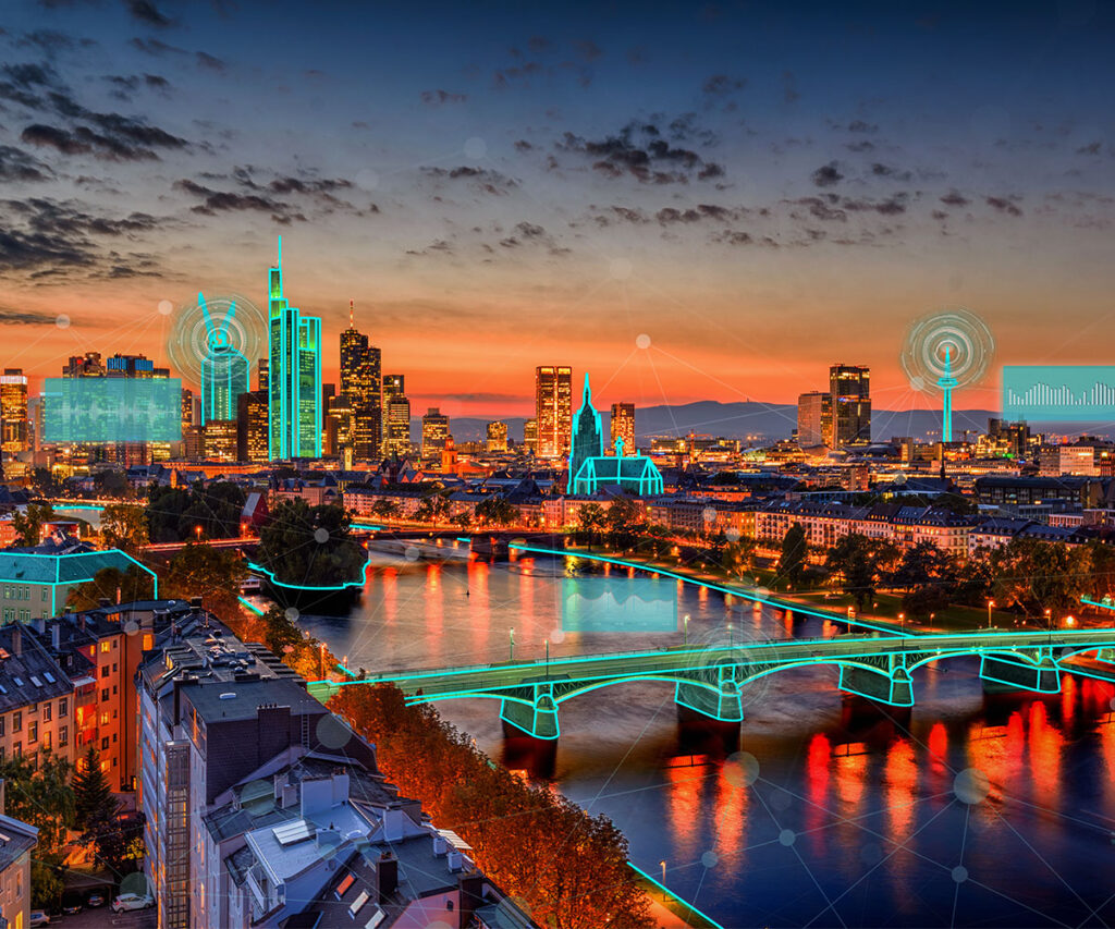 ciudades digitales Frankfurt Alemania