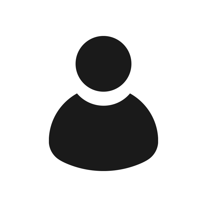 black icon of a person headshot
