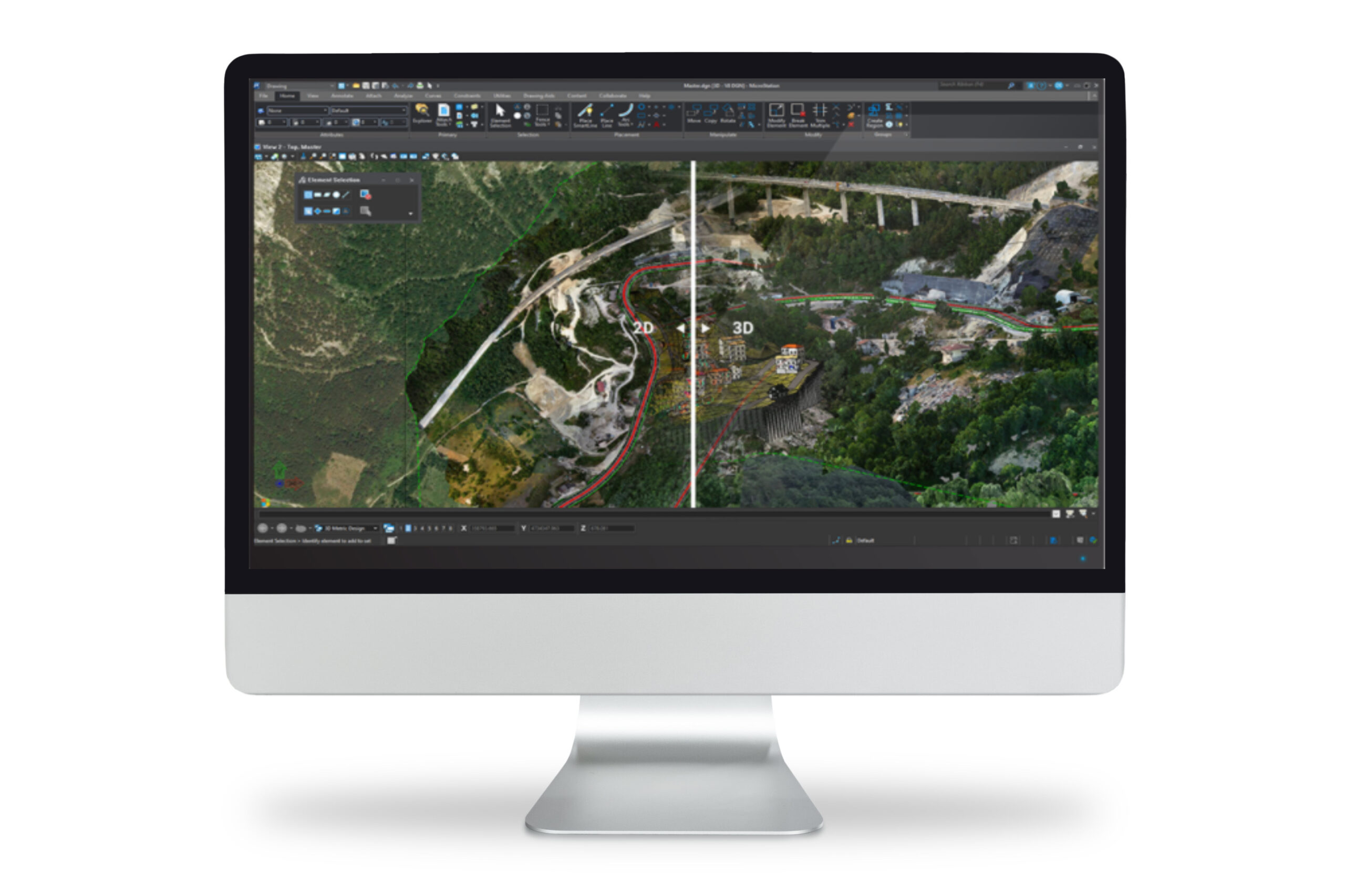 Work with Huge Datasets with MicroStation
