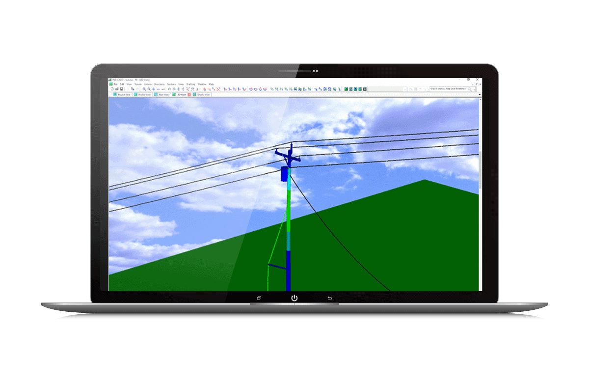 Power Line Systems Overhead Electric Power Software Bentley