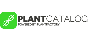 Logo PlantCatalog, produktu firmy e-on software przejętej przez Bentley Systems