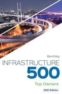 Bentley Infrastructure 500 top owners 2021 edition cover
