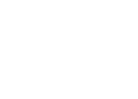 White outline of two facility buildings with multiple windows and a large gear in the background, symbolizing industrial or manufacturing design.
