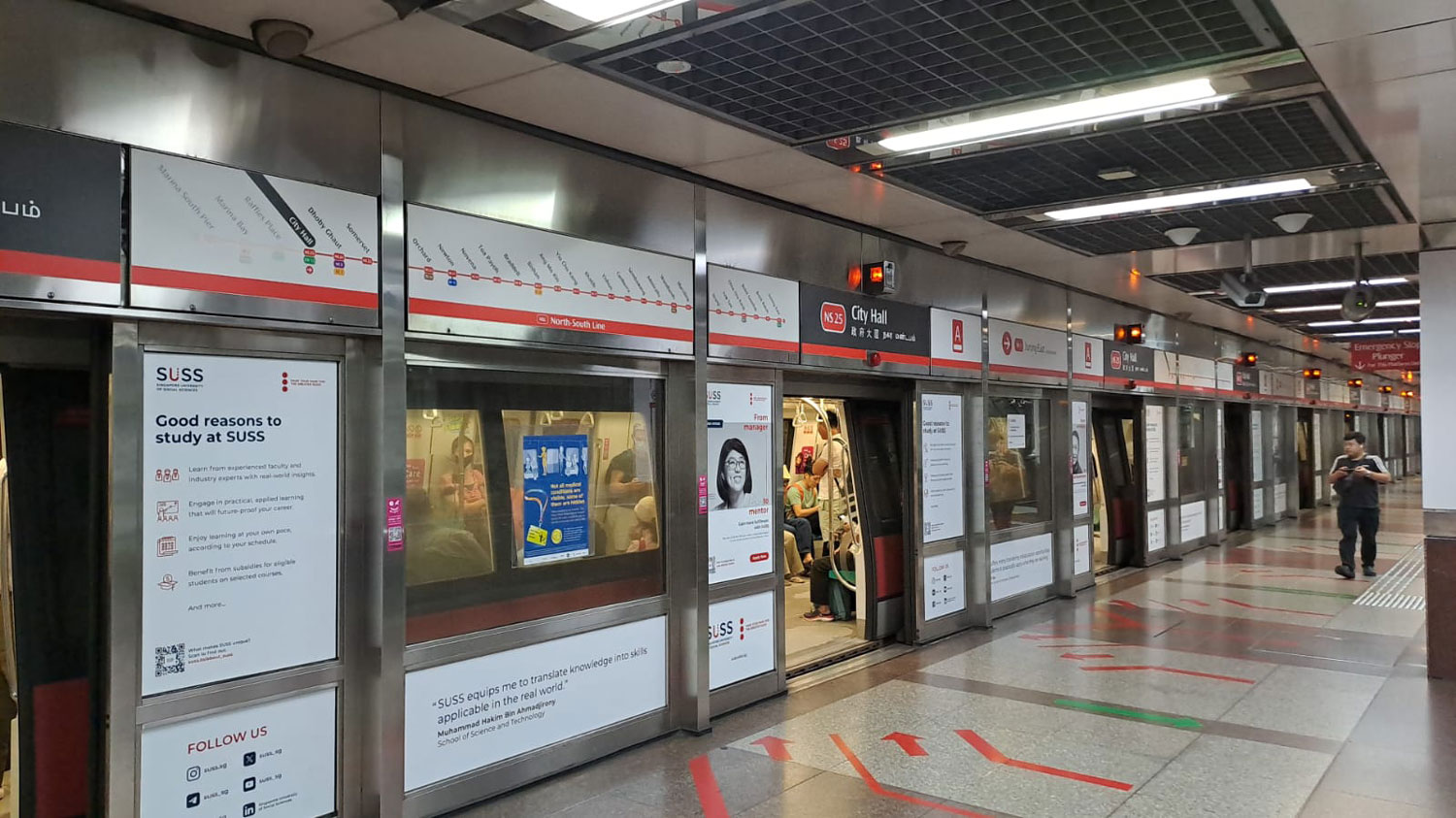 Die MTR von HK hat eine bedeutende Rolle bei der Infrastrukturentwicklung dieser Smart City gespielt.
