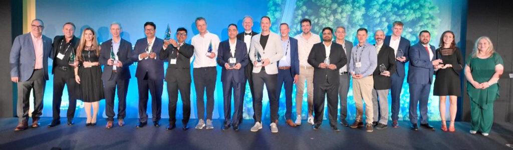Bentley Systems announced the winners of the 2024 Partner Excellence Awards on October 23, 2024. (Image courtesy of Bentley Systems)