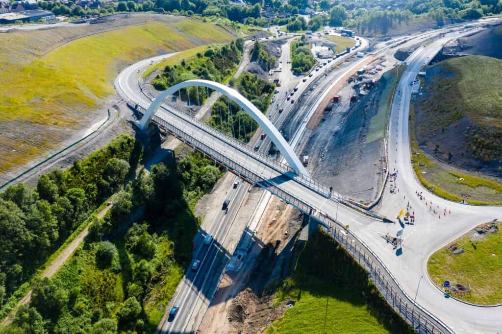 Progetto di strada e ponte
