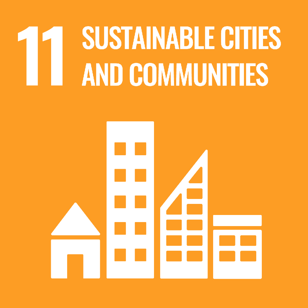 SDG Goal 11 sustainable cities and communities.