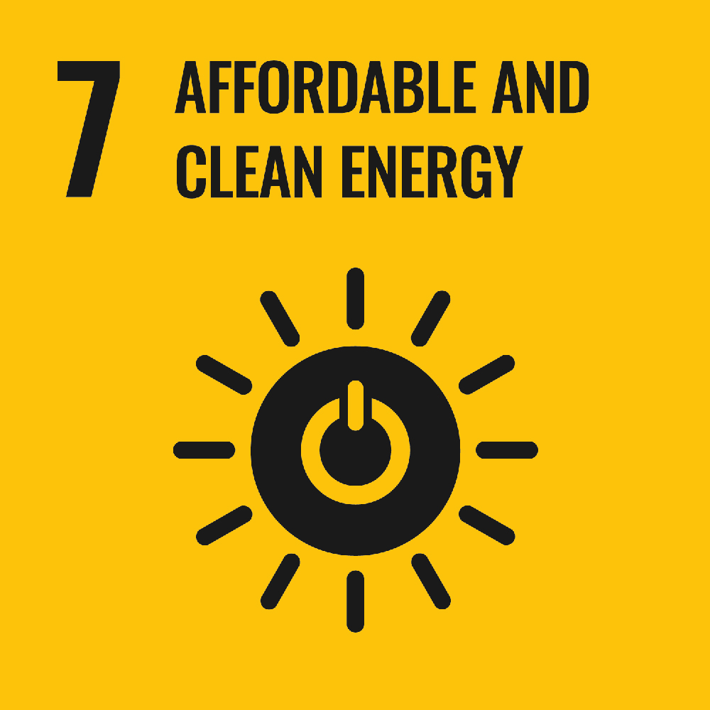 SDG-Ziel 7, bezahlbare und saubere Energie.