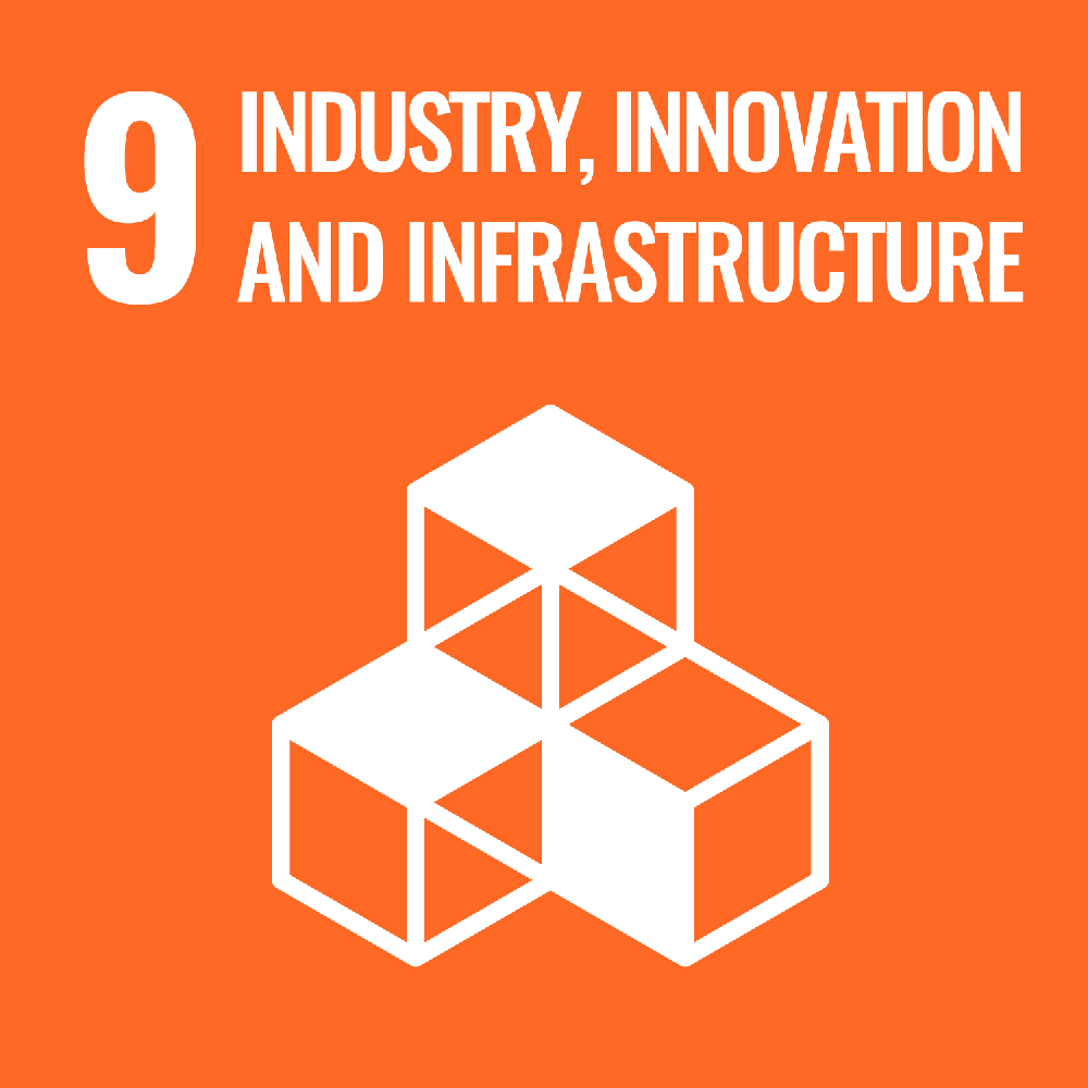 Objectif de développement durable 9 Industrie, innovation et infrastructure.