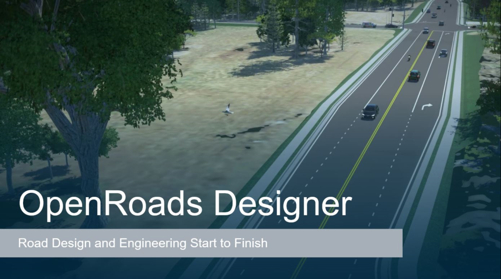 Watch a Free Demo of OpenRoads Designer, the leading road design engineering software.