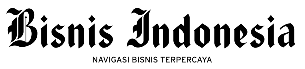 The logo for bisnis indonesia.