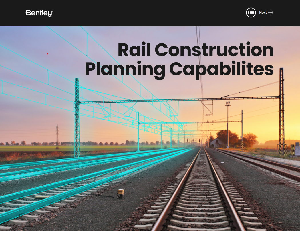 Rail Construction Planning Capabilities