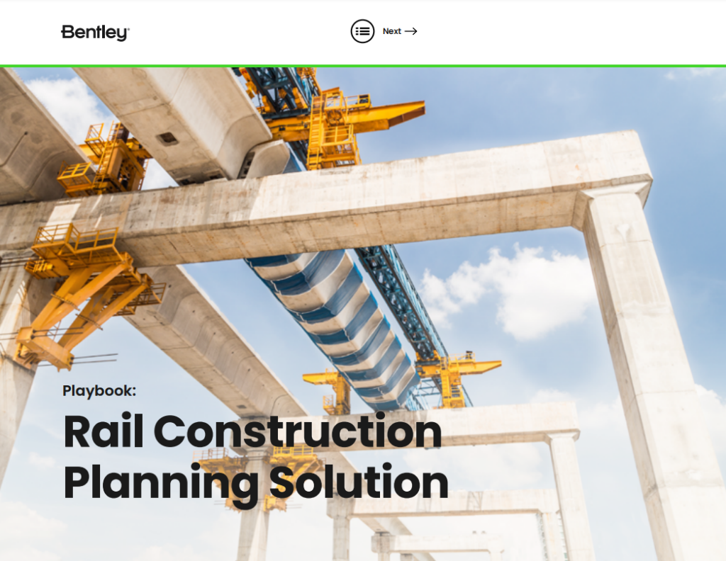 Rail Construction Planning Playbook