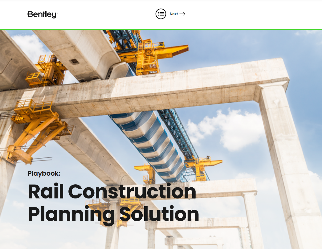 Rail Construction Planning Playbook