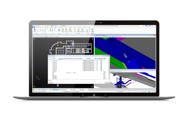Bentley Raceway and Cable Management Bentley Systems Infrastructure