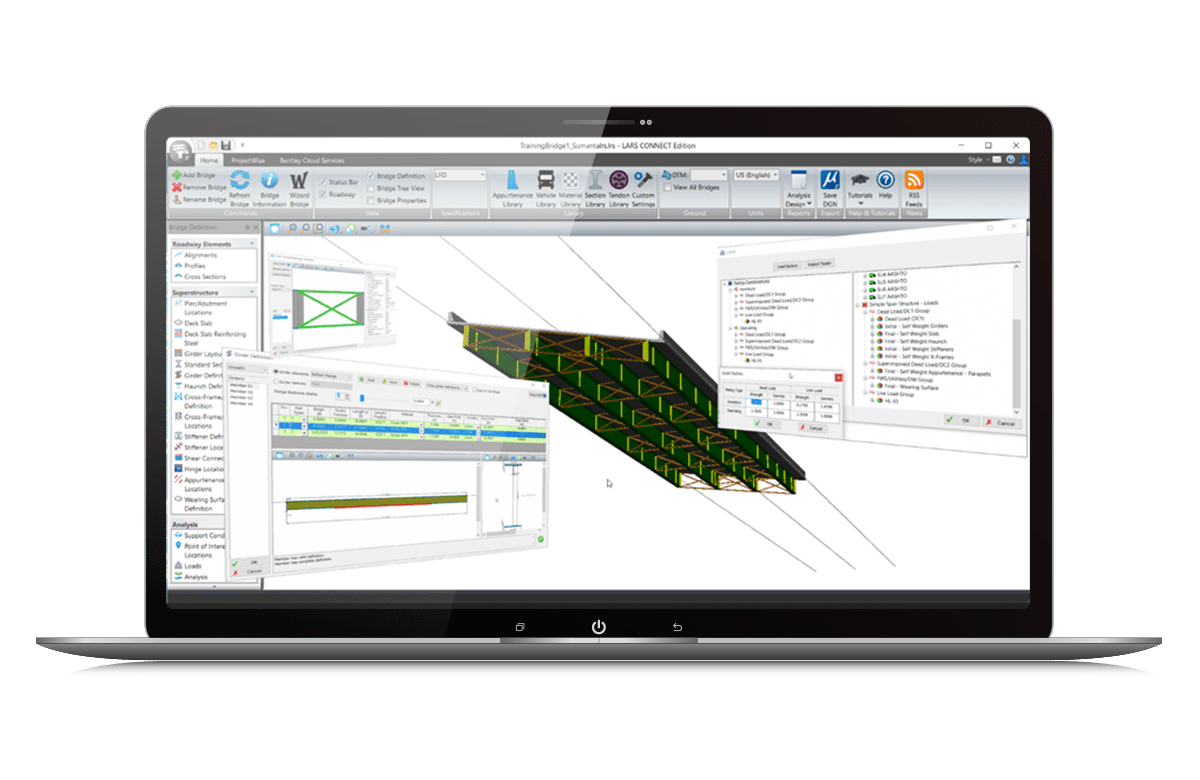 Bridge Design Software Bentley Systems
