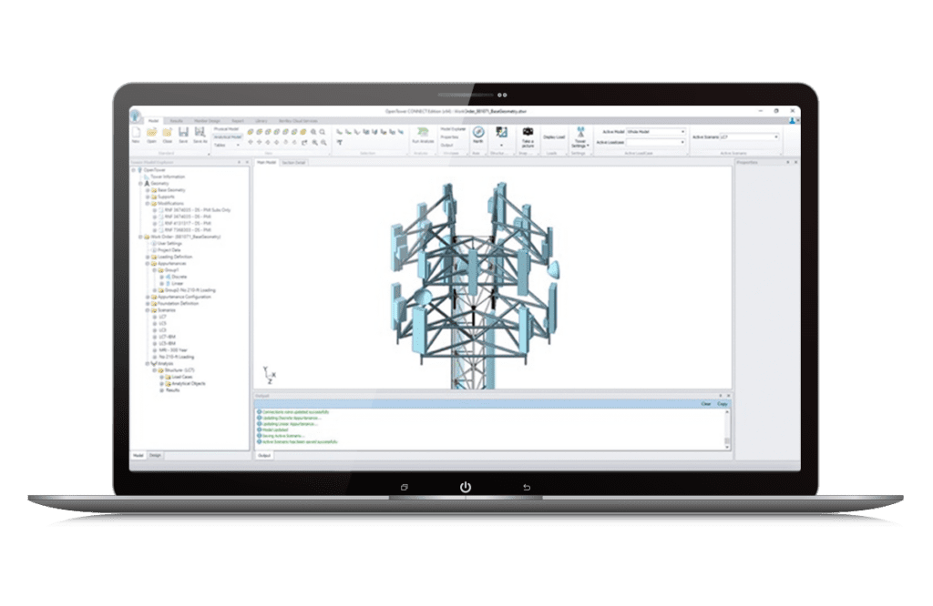 Capture d'écran OpenTower Designer